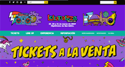 Desktop Screenshot of lollapaloozaar.com